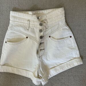 High waisted shorts
